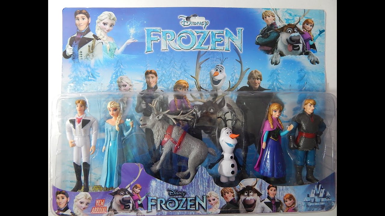 Coleção Personagens do filme Frozen YouTube Coleção Personagens do filme Frozen YouTube