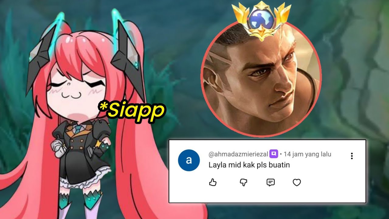 LAYLA MID LANE AUTO DI LOCK SAMA SI BOT4K PAQUITO😭 NIH BOT4K GAK TAU SEBERAPA OP LAYLA MID LANE CUY😼