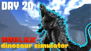 I Survived as GODZILLA in ROBLOX!