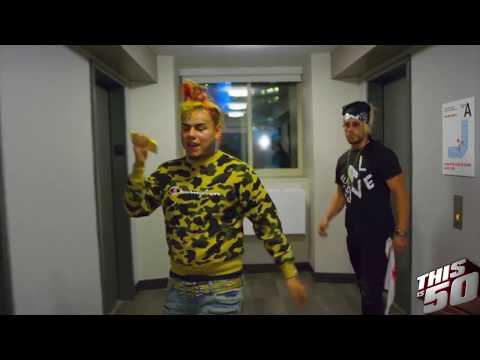Enzo Runs Up on 6ix9ine in New York | Get The Strap