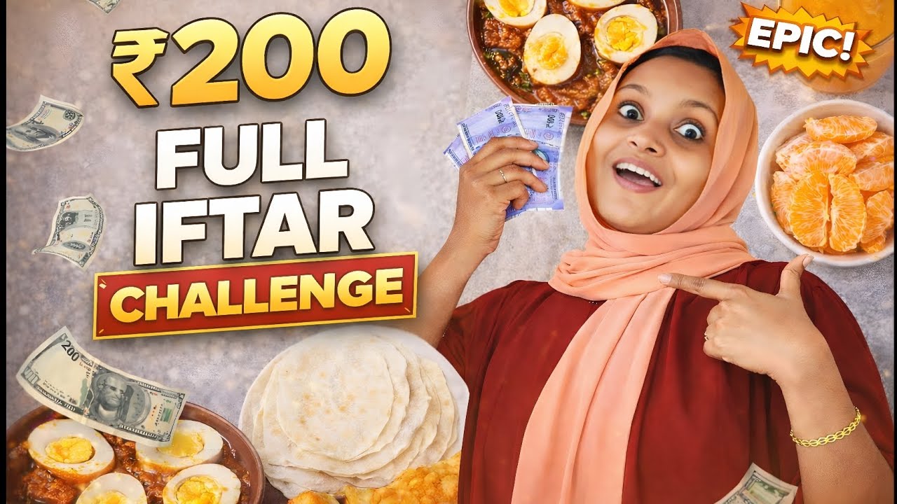 Iftar challenge 💵🥰