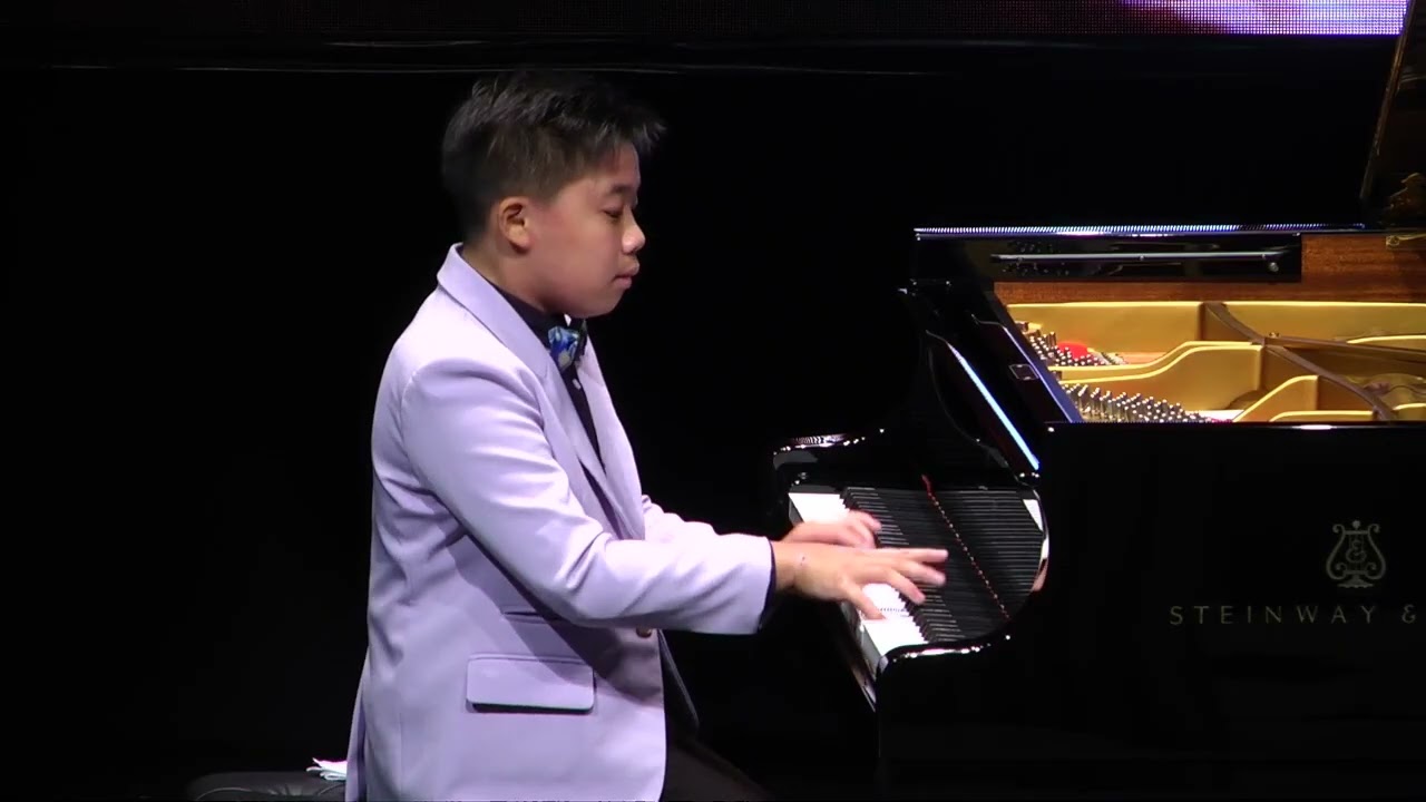 Newman Tong performs in 7th SYPC (Steinway Youth Piano Competition) Regional Final