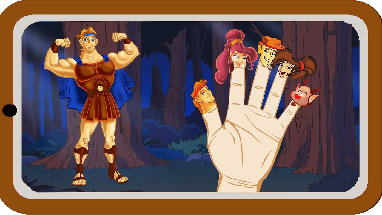 Hercules Finger Family Song Cartoon Finger Family Collection Kids