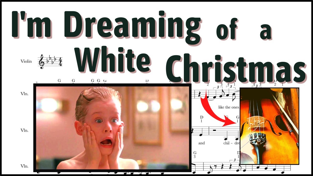 White Christmas - Home Alone - Violin Sheet Music