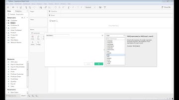 Tableau Calculated Fields - Visual Analytics with Tableau