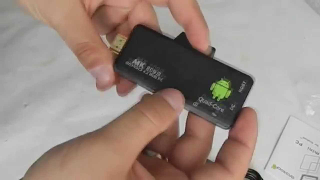 Андроид ТВ бокс. MK809 III Android HDMI Mini Box Rockchip RK3188 Quad Core Cortex A9