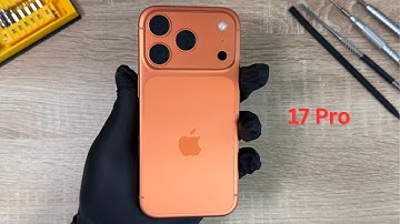 iPhone 17 Pro Display and Battery Replacement Tear Down Demonstration
