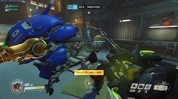 Mei Breaks Junkertown With Glitch