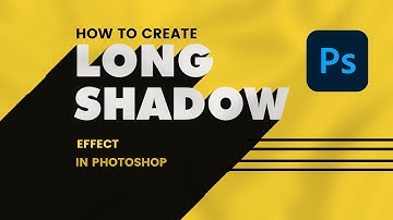 This Photoshop Trick Will Blow Your Mind! | Long Shadow Text Effect Tutorial.
