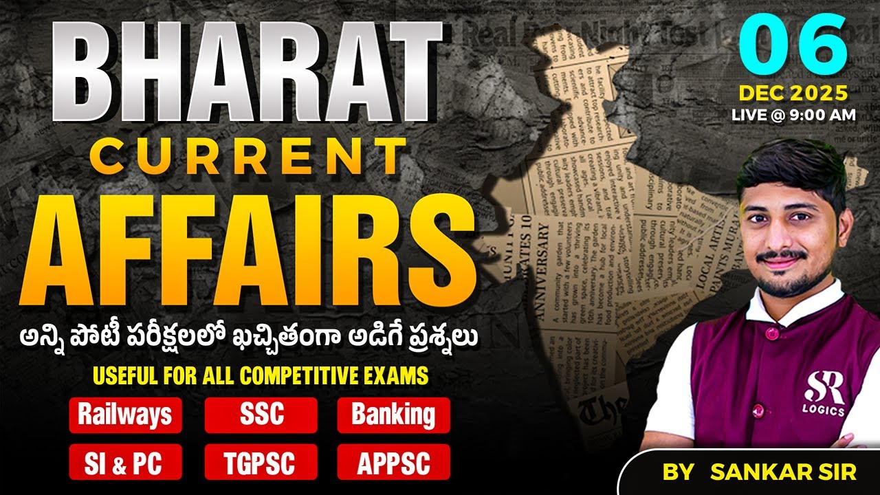 6 December Current Affairs 2025 | Current Affairs Today | Daily Current ...