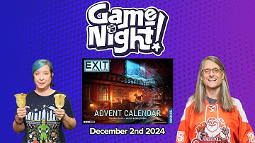 GameNight! 24 Days of Christmas Day 2 - Exit: The Game Advent Calendar The Silent Storm