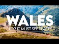 Wales top 10 must see places 2023  wales travel guide  tips tourism van life road trip