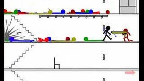 Xiao Metal - Stick Figure Fighting Animation