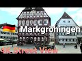 [4K] Markgröningen, Germany 🇩🇪 Walking Tour | Street View | Phong cảnh nước Đức | Cuộc sống Đức
