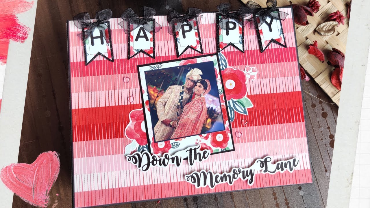 Lovely Couple Scrapbook Romantic Gift for Sister & Jiju The Craft