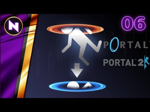 Portal 2 #6 PLAYING WITH ORANGE GOO