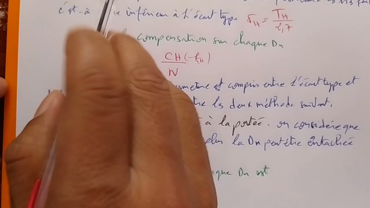 Compensation du cheminement partie#13