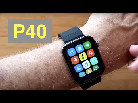 FINOW P40 Apple Watch Shaped Bluetooth Calling Health Smartwatch: Unboxing and 1st Look