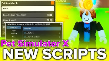 Pet Simulator X Script | Undetected Hack | Auto farm Coins | Free download 2022