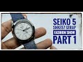 1 Watch, 5 Looks: Seiko SNKE57 strap fashion show part 1 #seiko5