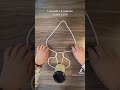 Easy hanger with 1 cord ¡DIY in 1 minute!