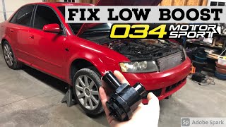 The Best Exhaust Setup For The Audi A4 1.8T & Installing 034 Motorsport's Diverter Valve by sReed 31,342 views 3 years ago 9 minutes, 22 seconds
