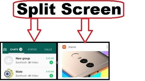 How to enable Split Screen || Multi windows in Android phone