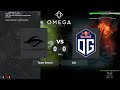 [RU] Team Secret vs. OG  - BO3 OMEGA League