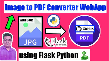 Flask Web App | Image to PDF using Flask | Python Flask Episode - 1