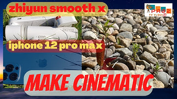 CINEMATIC MUSIC, VIDEO and Photo #iphone12 PRO MAX and #zhiyun  SMOOTH-X