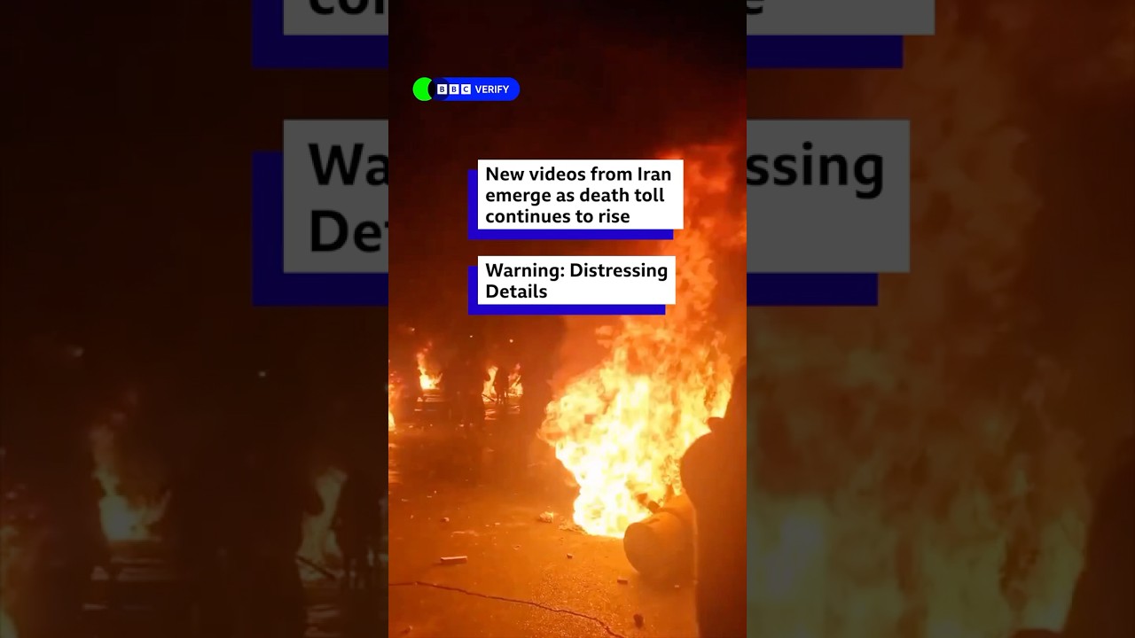 New videos from Iran emerge as death toll continues to rise. #Iran #Protests #News #BBCNews