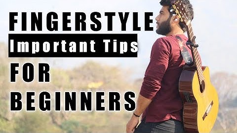 Fingerstyle Guitar Lesson 1 - Intro (beginners guide) in Hindi