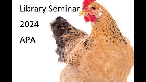 APA spring library seminar 2024