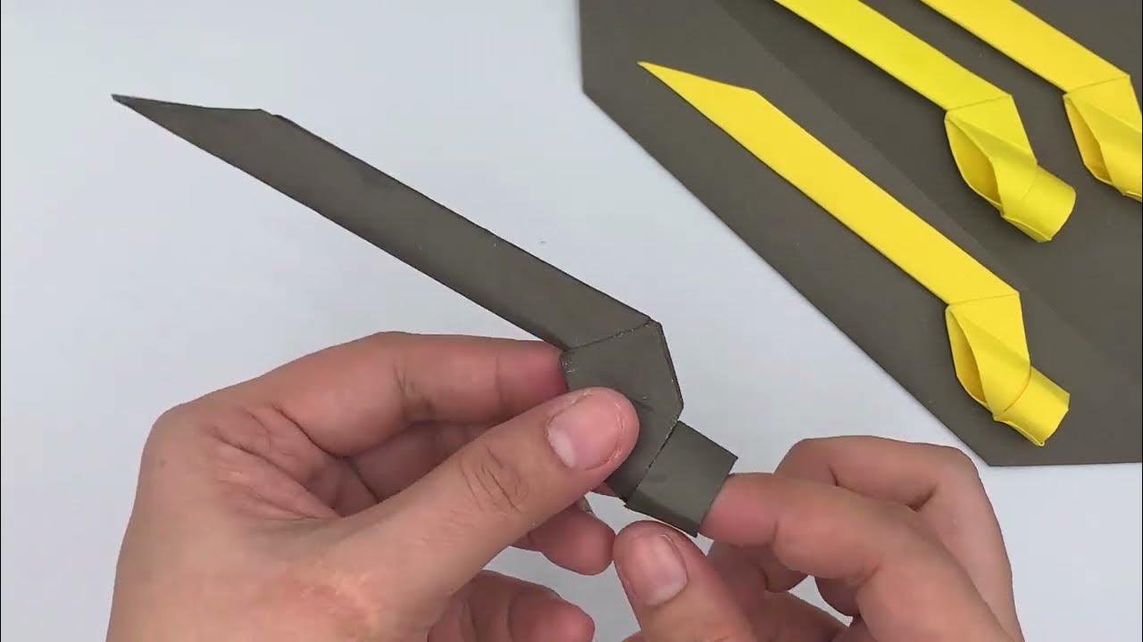 How To Make Origami Claws Step By Step