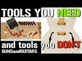 The MOST USEFUL TOOLS for guitar DIY kit building and modding