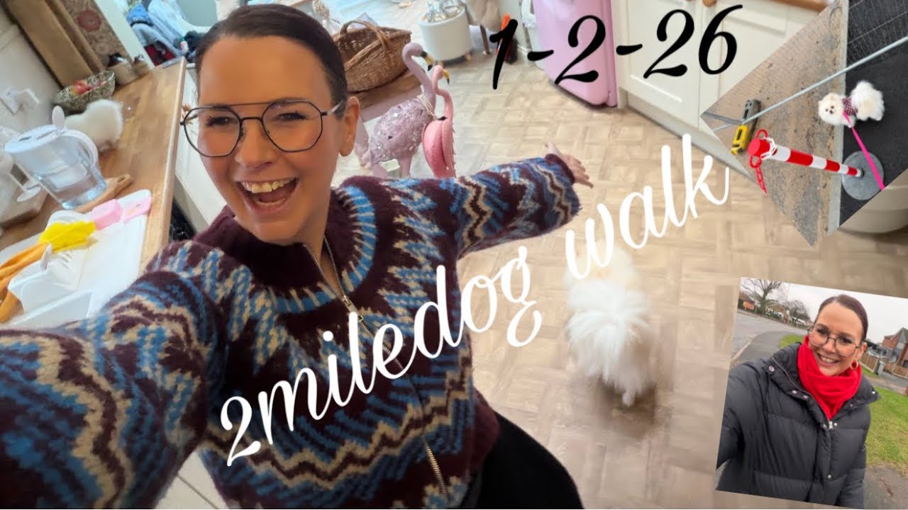 Sunday avon ,roast dinner & 3 mile dog walk  1 February 2026 @MrsPinkyCrazyBagLady 