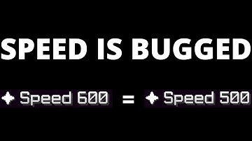 Speed is Bugged | Hypixel Skyblock