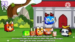 The Great Race | 99 TV Kids Stories | Year of the Snake