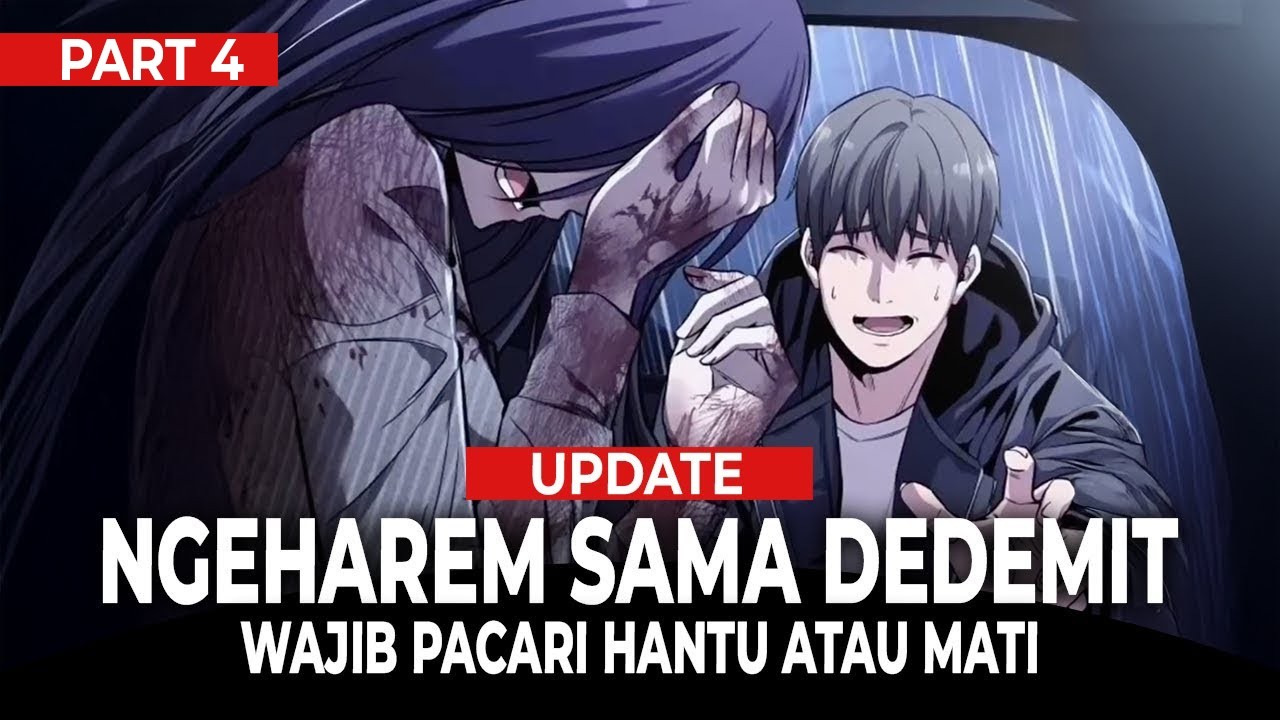 [PART 4} Streamer Terjebak di Dating Sim Horor, Wajib Pacari Hantu atau Mati #manhwa