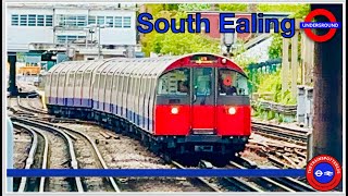 Piccadilly Line Trains at South Ealing Station!  LU (23/04/2024)