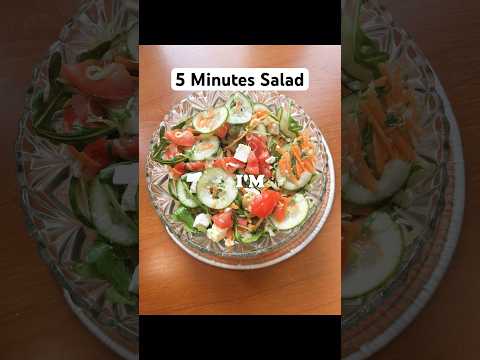Delicious 5 Minutes Salad Recipe #food #shorts