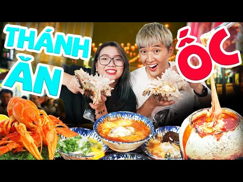 Ăn Ốc đêm cùng Thánh Ăn TV tại quận 4 | Dừa Hỏa Diệm Sơn béo ngậy | ĂN ĐÊM CÙNG WOOSSI