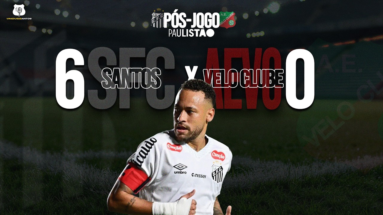 CLASSIFICAMOS! — Santos 6x0 Velo Clube
