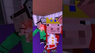 Manhunt season 3 be like (Safe version) #minecraft #shorts #animation