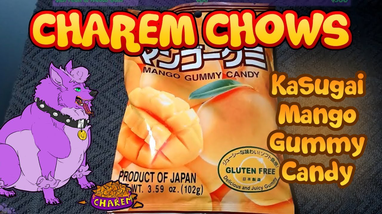 Charem Chows | Kasugai Mango Gummy Candy - YouTube