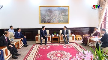 Đồng chí Hoàng Quốc Khánh thăm và làm việc tại tỉnh Hủa Phăn nước CHDCND Lào