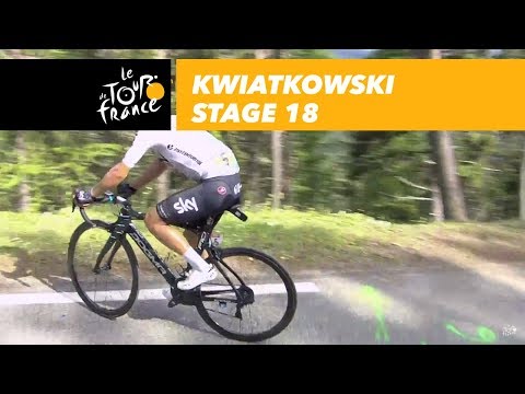 Kwiatkowski stops - Stage 18 - Tour de France 2017