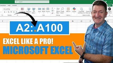 Use the DOT Operator in Excel Formulas - You