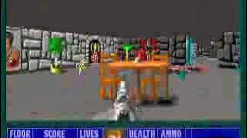Wolf3D E1M1 100% Death Incarnate speedrun