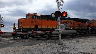 🎯 VERY FAST 2-Unit BNSF Intermodal!  70-MPH!@!🔥 Profile